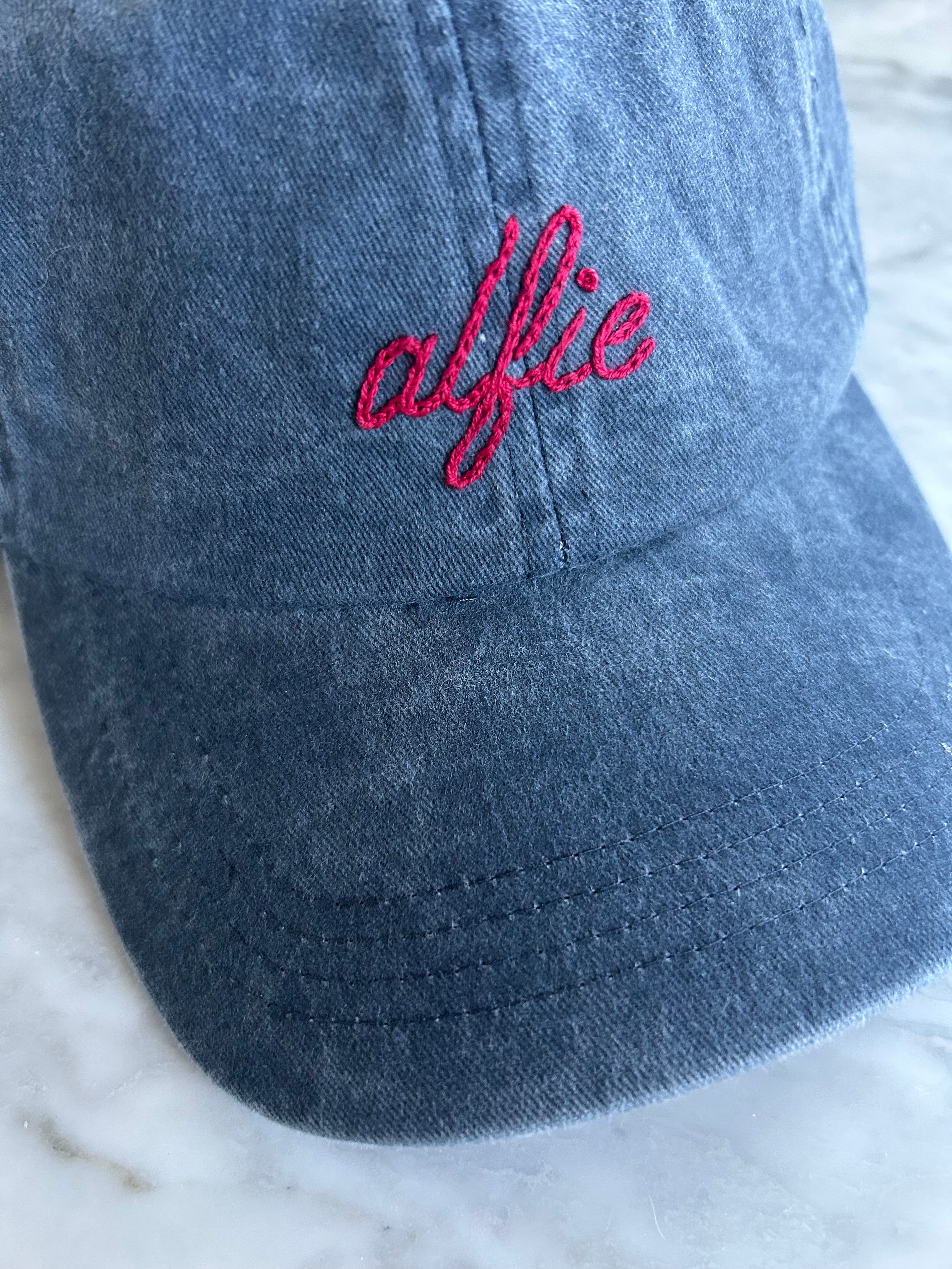 Personalised Hat - Denim