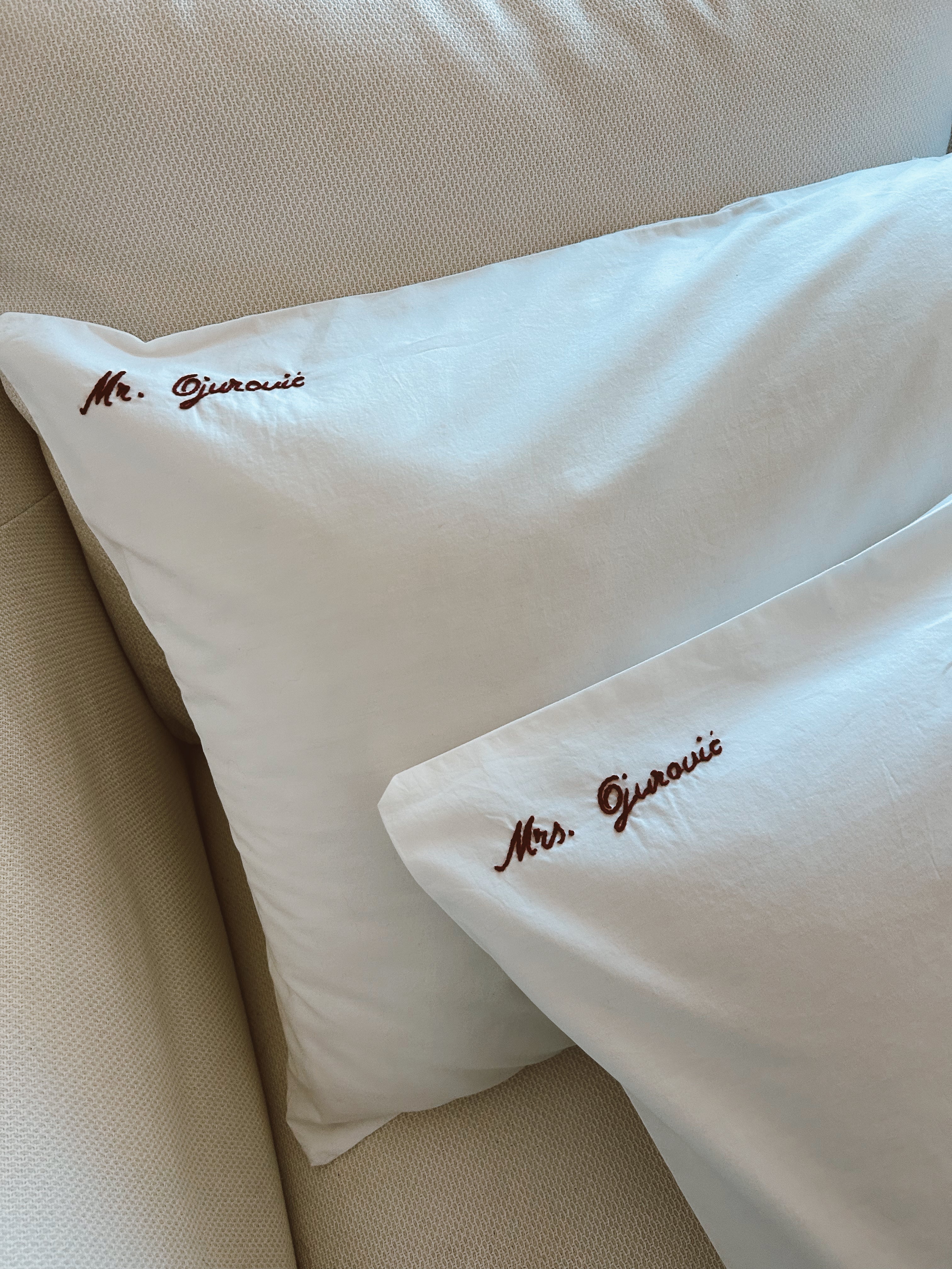 Personalised Wedding Pillow