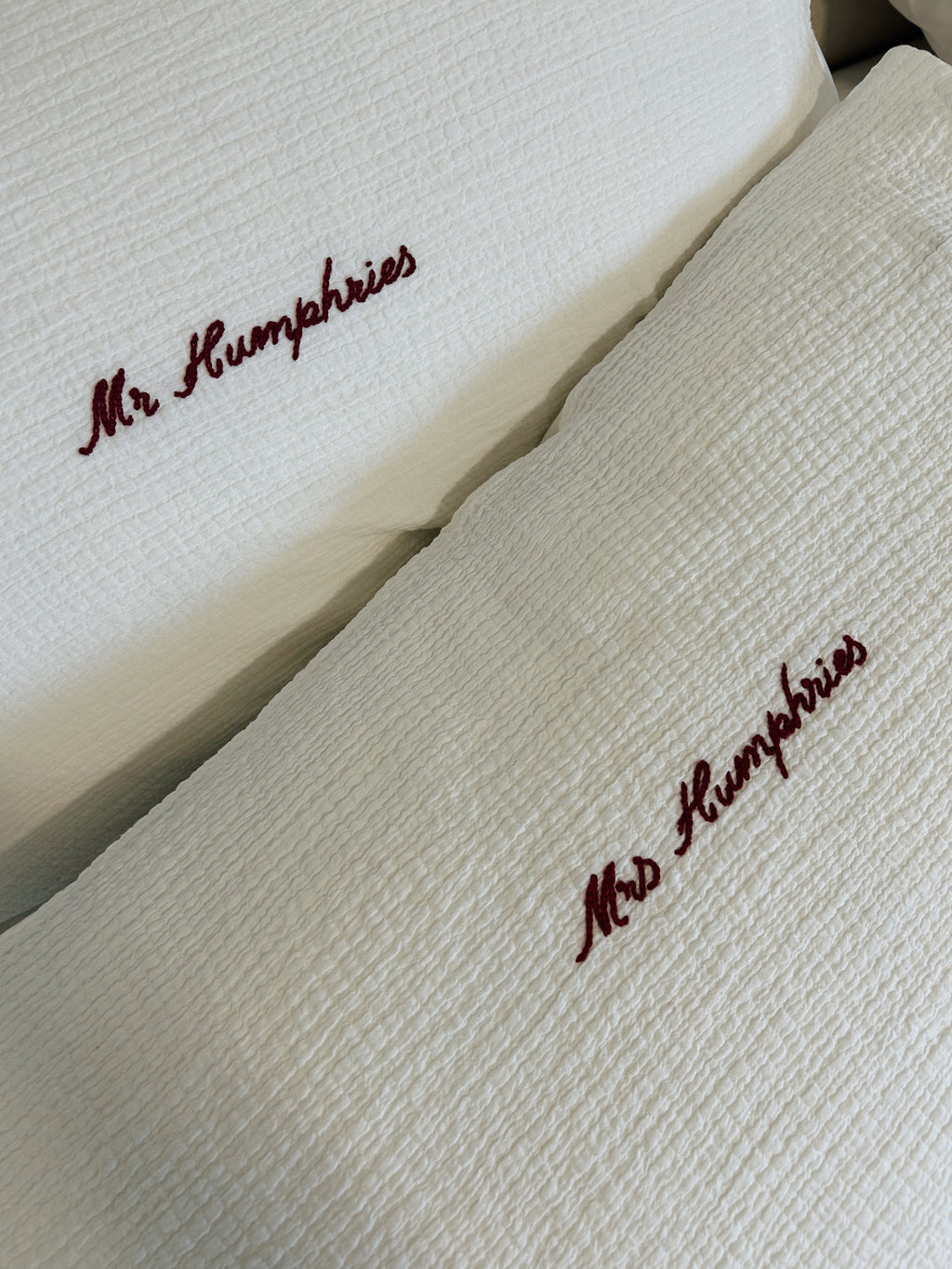 Personalised Wedding Pillow