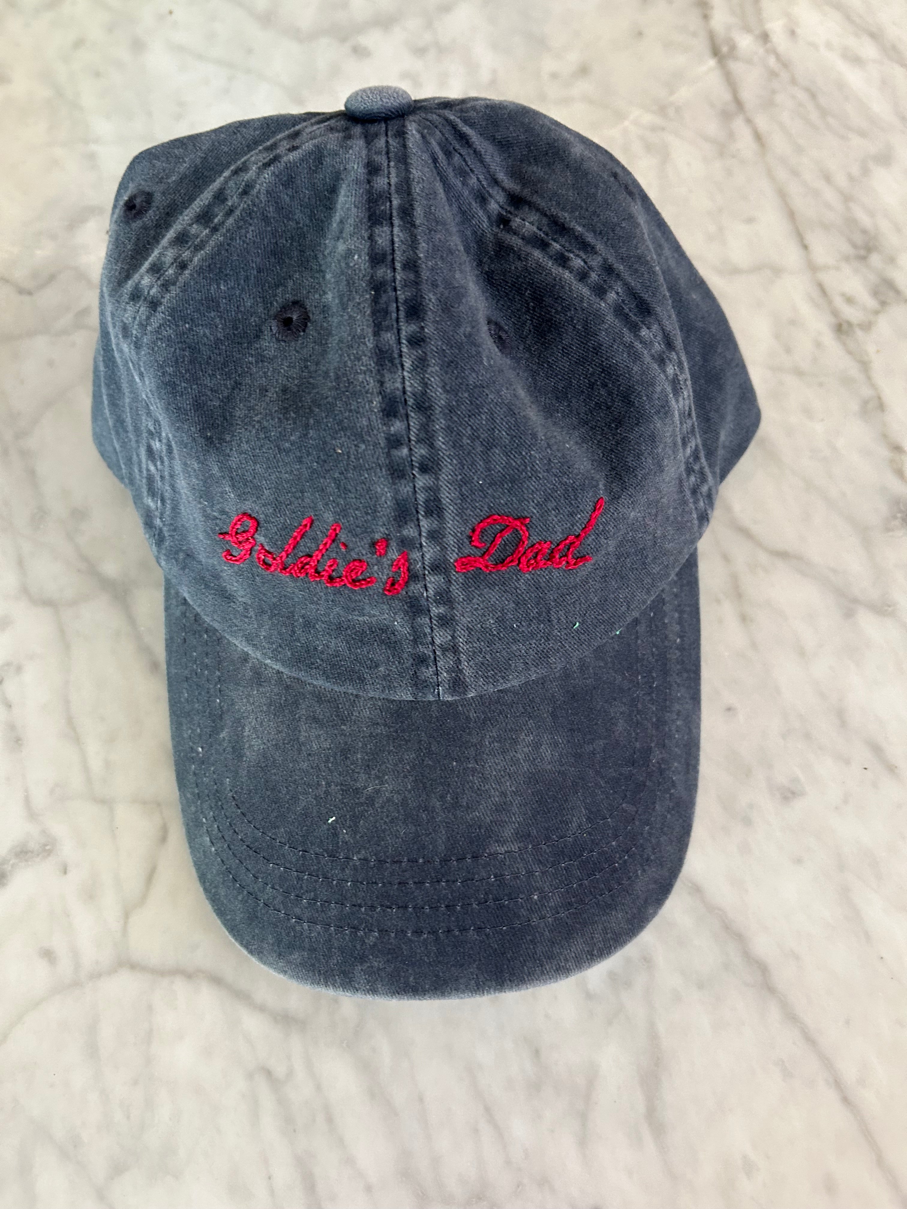 Personalised Hat - Denim